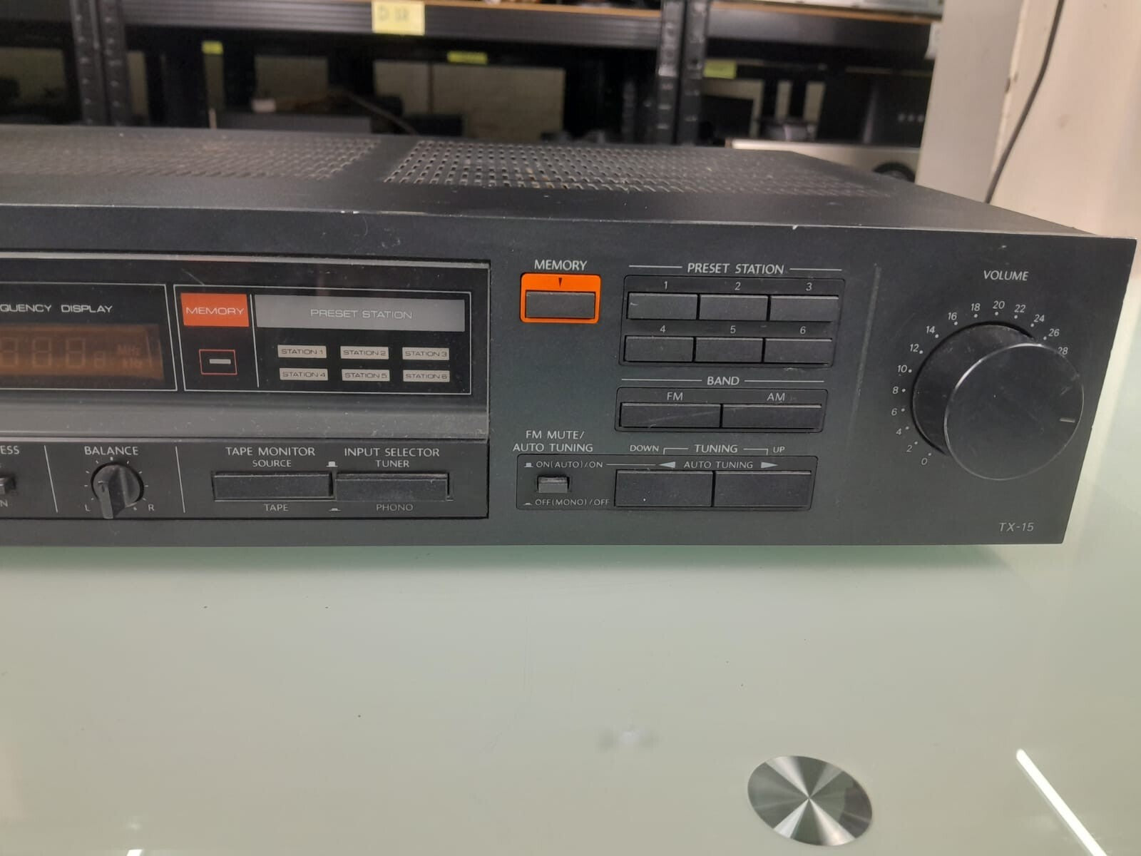 ONKYO TX 15 FM STEREO / AM TUNER AMPLIFIER