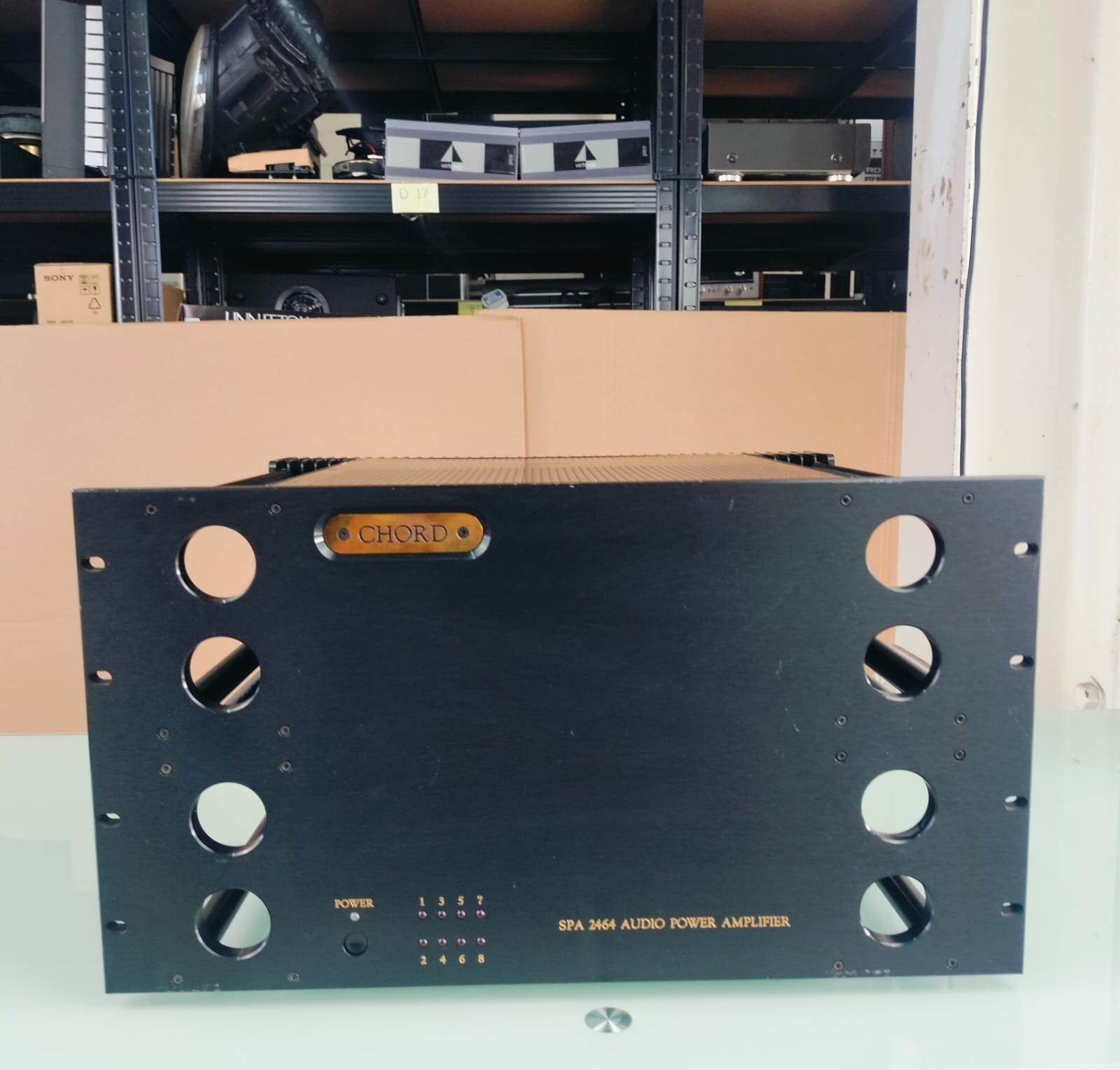 CHORD SPA 2464 AUDIO POWER AMPLIFIER