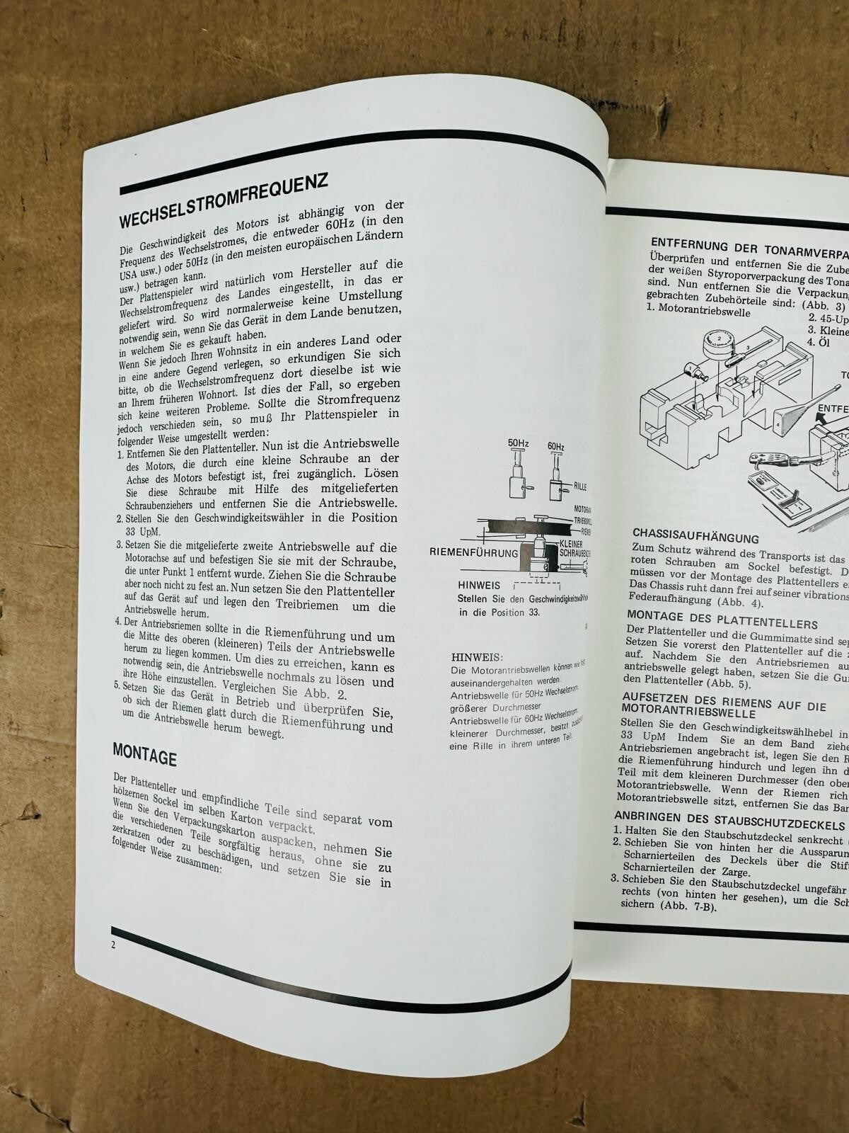 Pioneer PL-12D turntable Manual