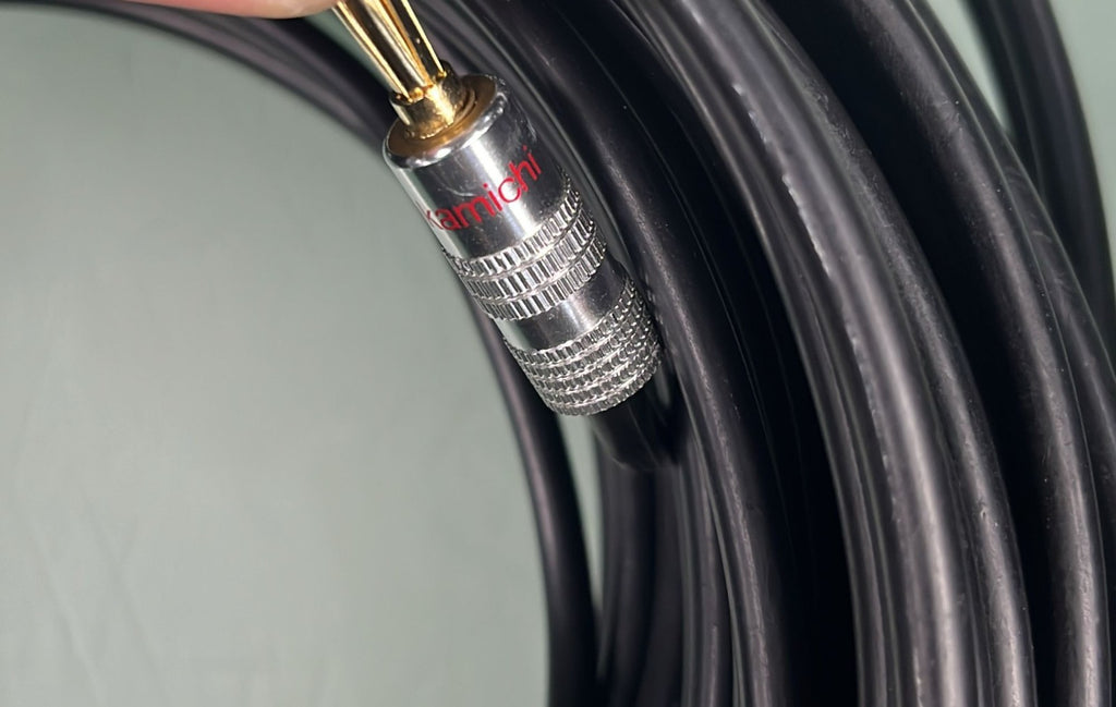 EXPOSURE ELECTRONICS SPEAKER CABLES WITH NAKAMICHI CONNECTORS
