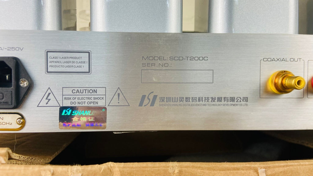SHANLING SCD T200C TUBE CD PLAYER