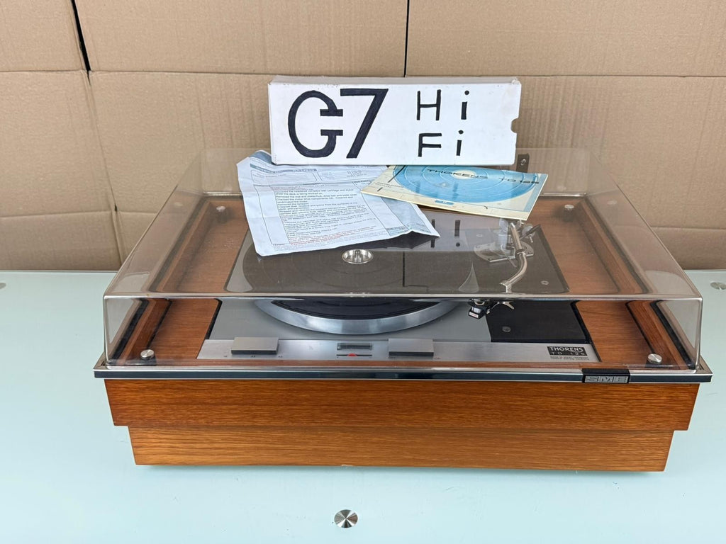 SERVICED THORENS TD 125 TURNTABLE WITH SME 3009 TONEARM