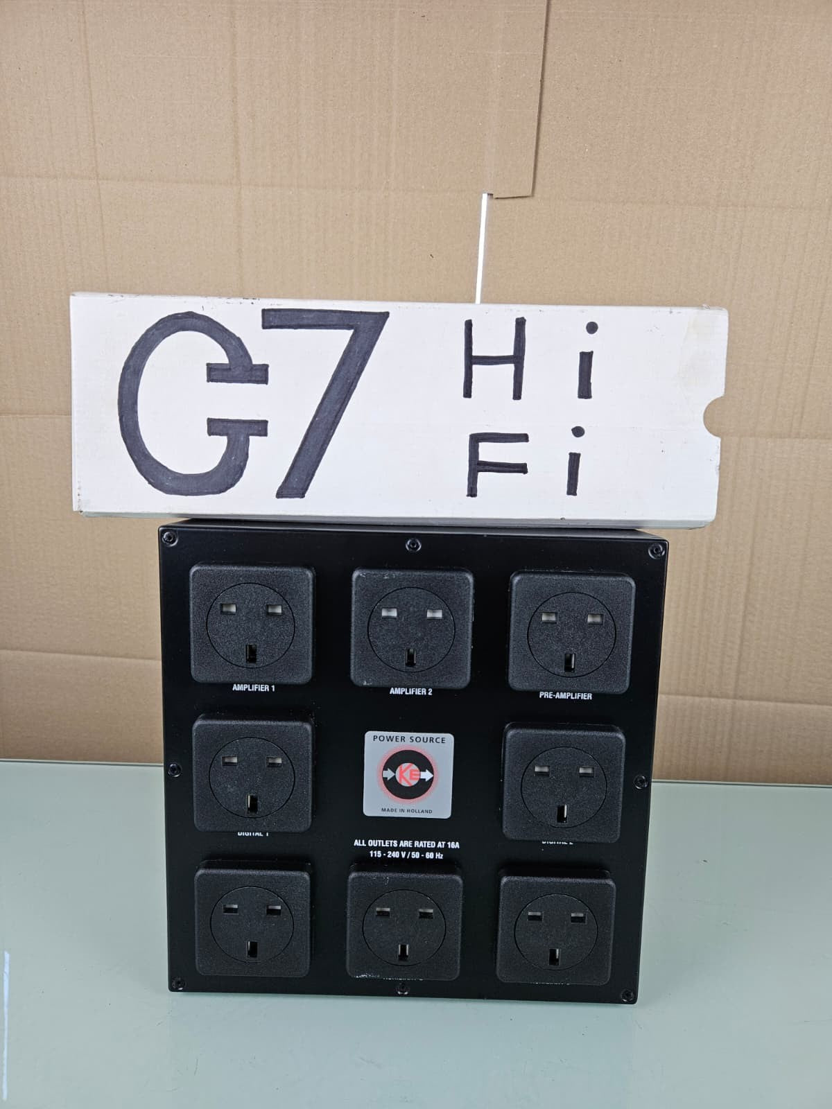 KEMP ELEKTRONIKS AMSTERDAM POWER SOURCE LINE CONDITIONER