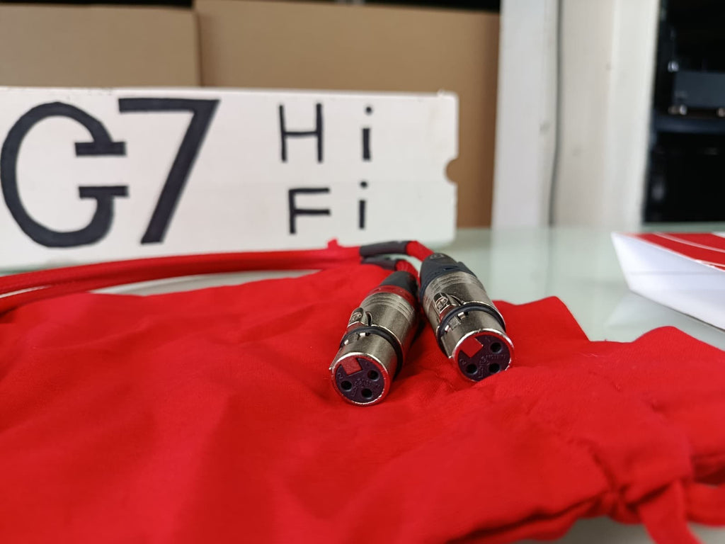 CHORD COMPANY SHAWLINE X ARAY HIGH PERFORMANCE ANALOGUE XLR AUDIO INTERCONNECT