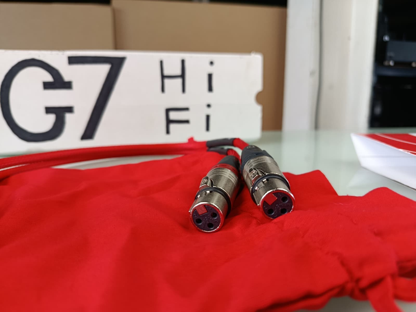 CHORD COMPANY SHAWLINE X ARAY HIGH PERFORMANCE ANALOGUE XLR AUDIO INTERCONNECT