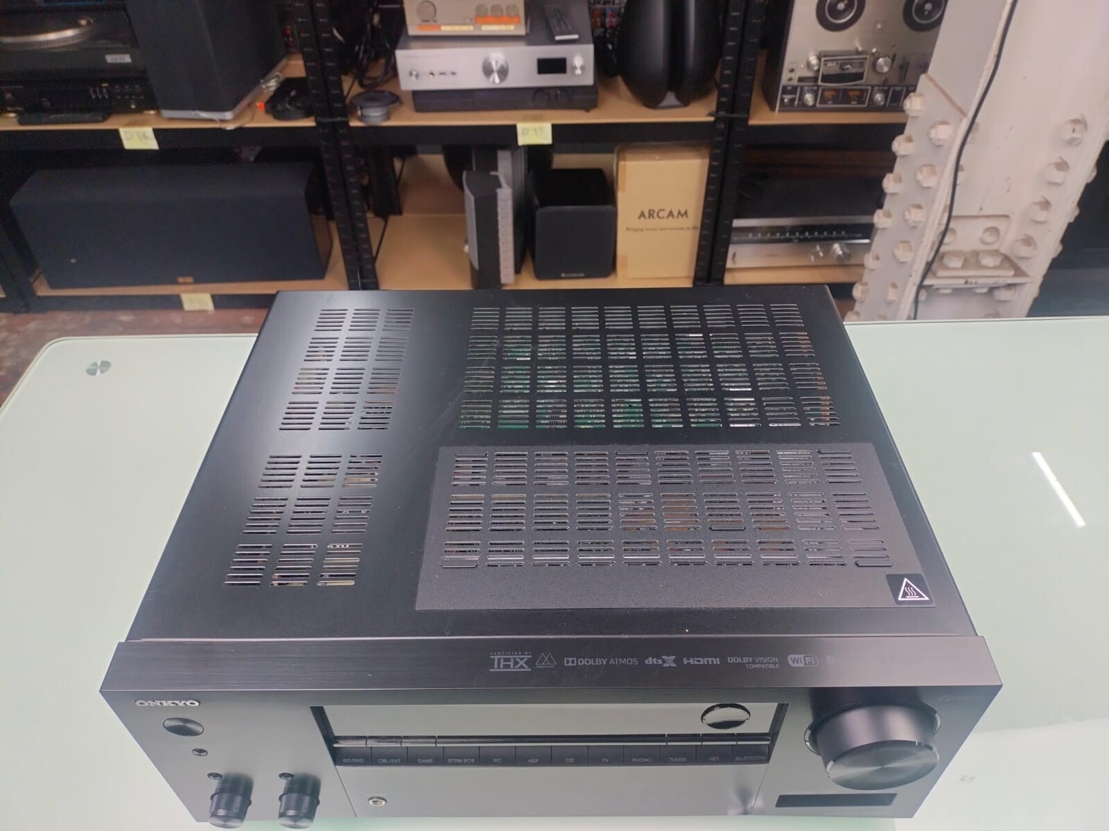 ONKYO TX-NR686 AV RECEIVER Dolby Atmos 4K 165w 7.2 DTS X