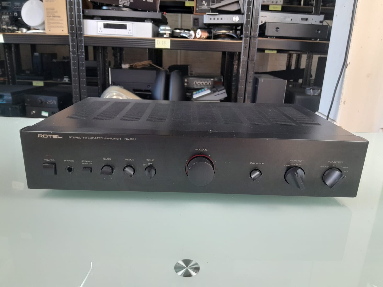 ROTEL RA 931 STEREO INTEGRATED AMPLIFIER