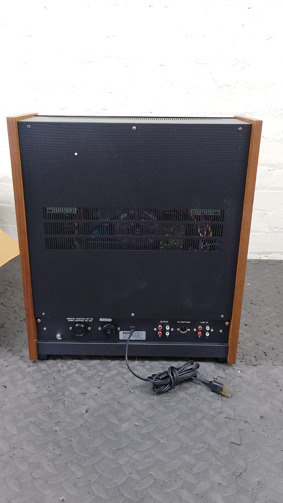 SERVICED TEAC A 6300 STEREO REEL TO REEL DECK