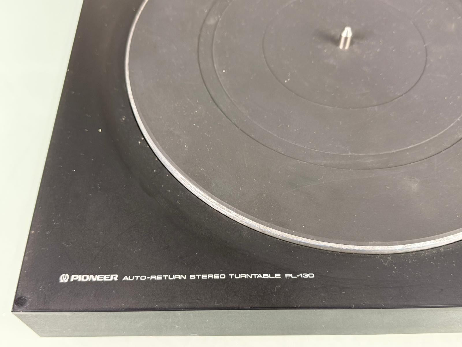PIONEER PL 130 AUTO RETURN STEREO TURNTABLE
