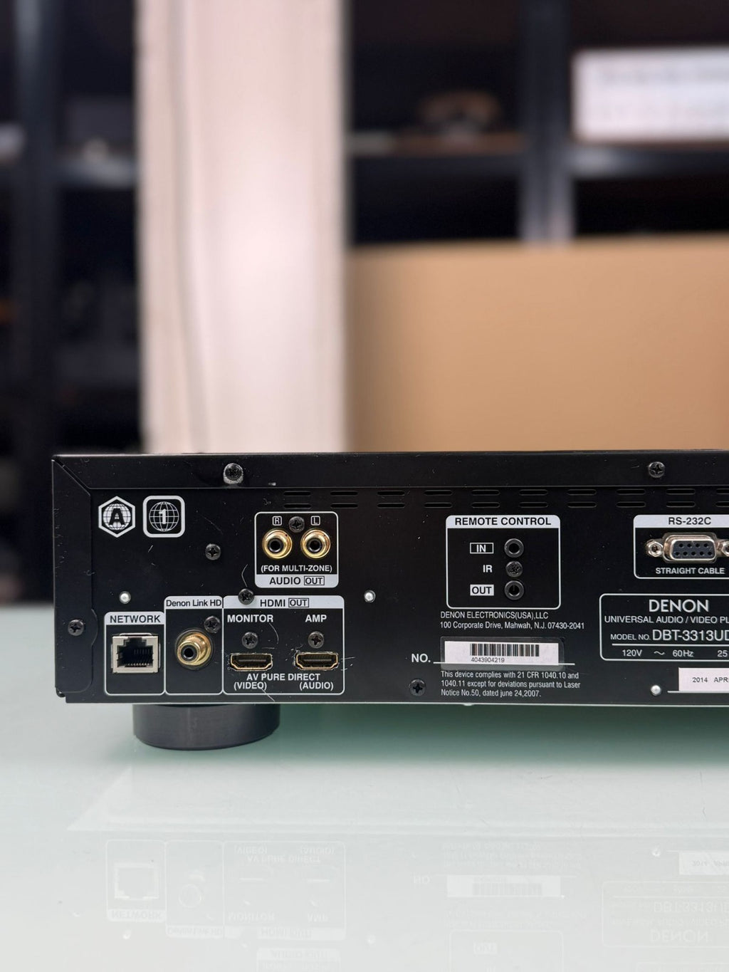 DENON DBT 3313UD CI UNIVERSAL AUDIO / VIDEO PLAYER