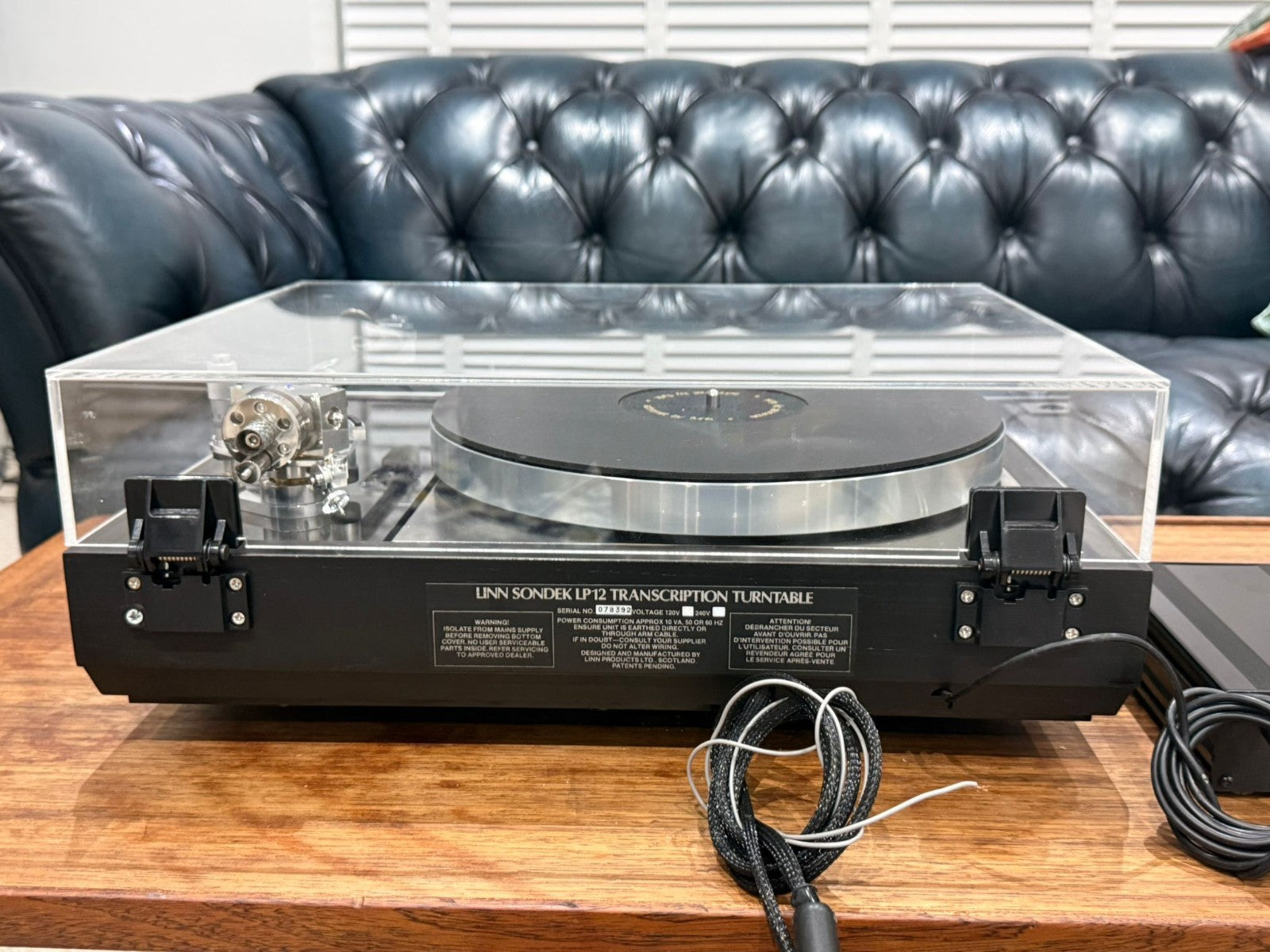 MEGA LINN LP12 SONDEK AUDIOMODS 6 TONEARM SUMIKO STARLING CARTRIDGE TURNTABLE