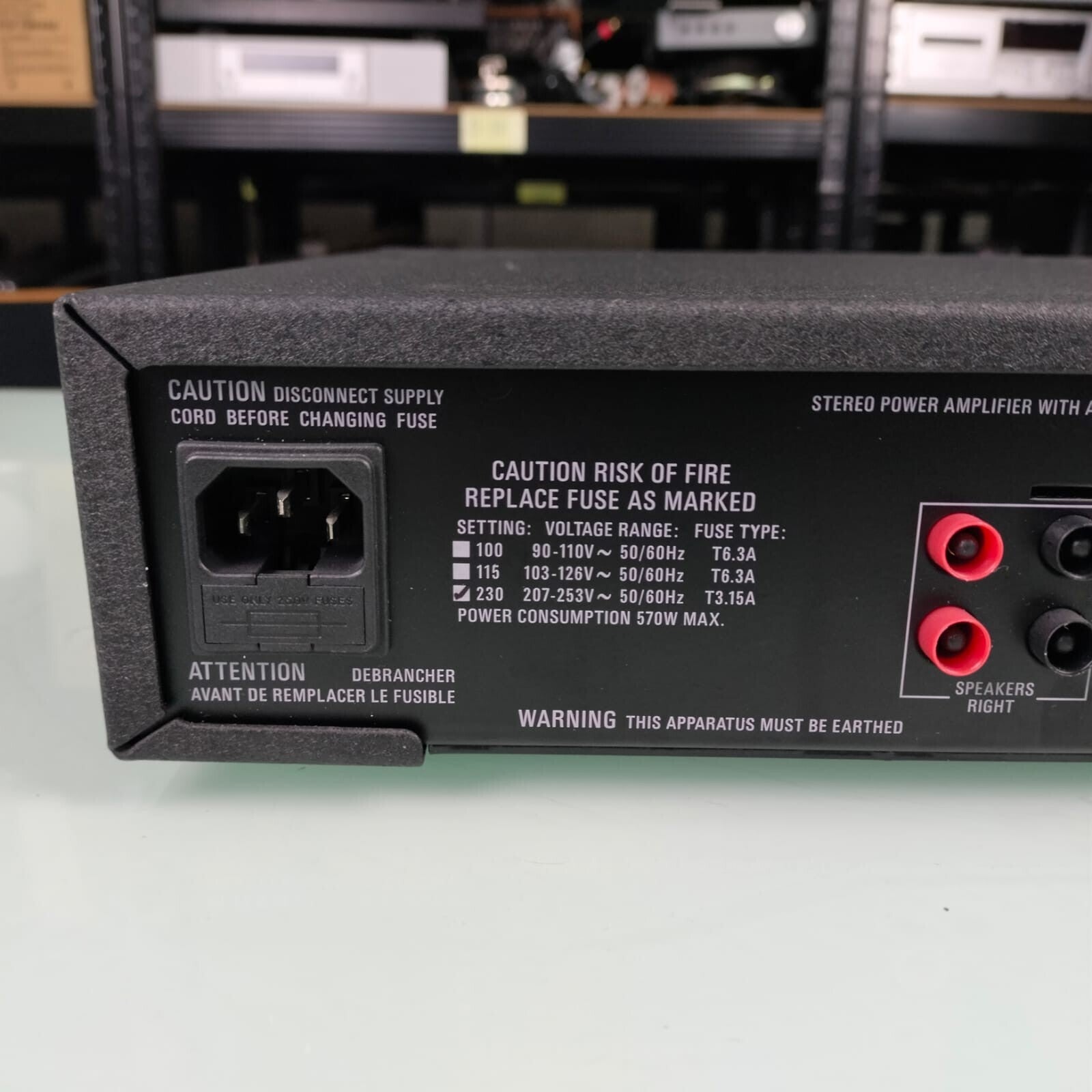 LINN LK85 STEREO POWER AMPLIFIER #005