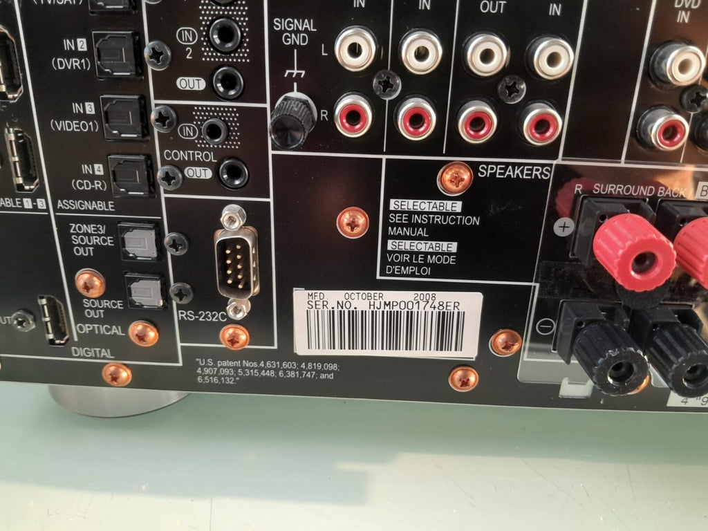 PIONEER SC LX71 AV MULTI-CHANNEL RECEIVER