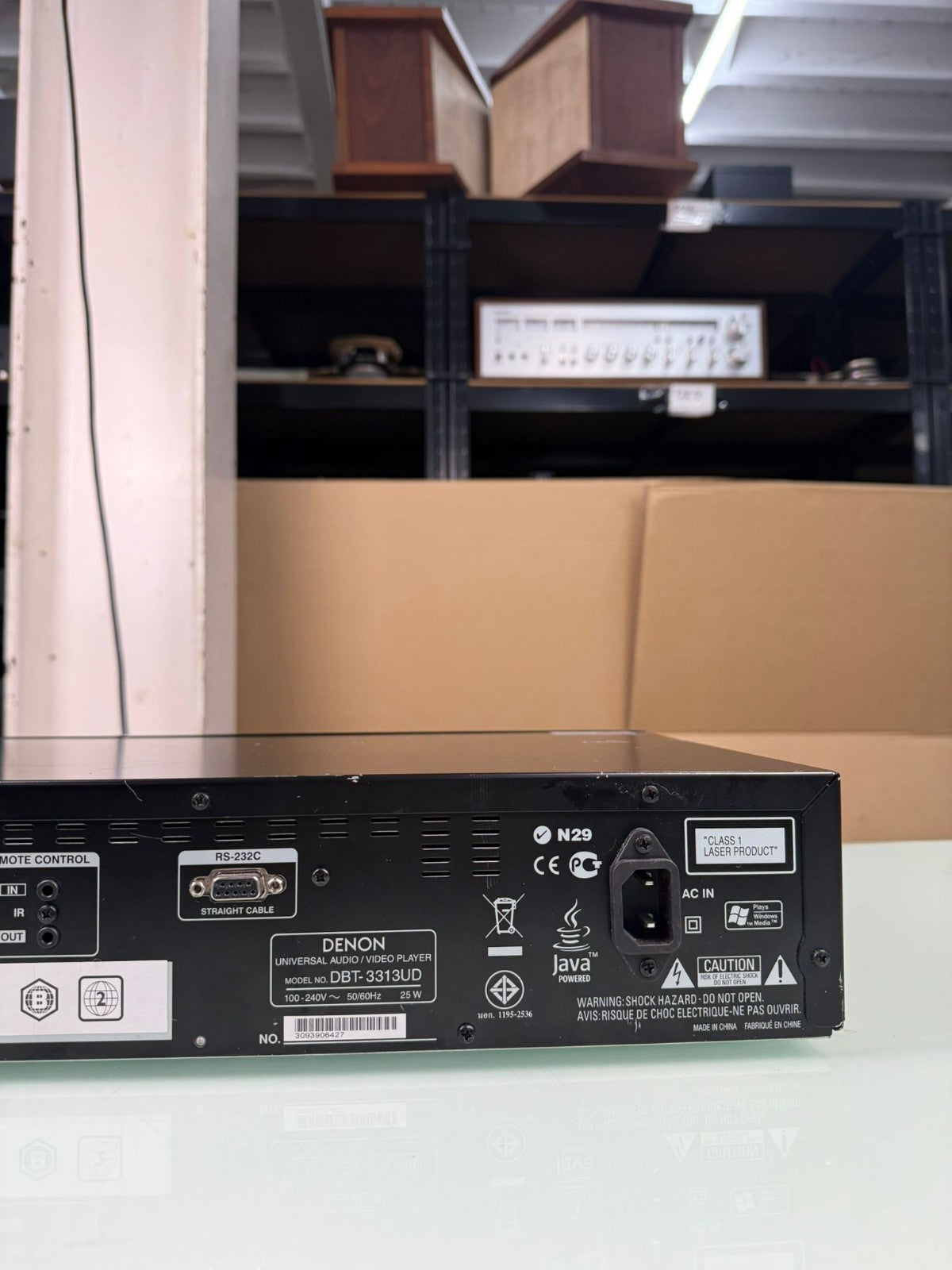 DENON DBT 3313UD UNIVERSAL AUDIO / VIDEO PLAYER
