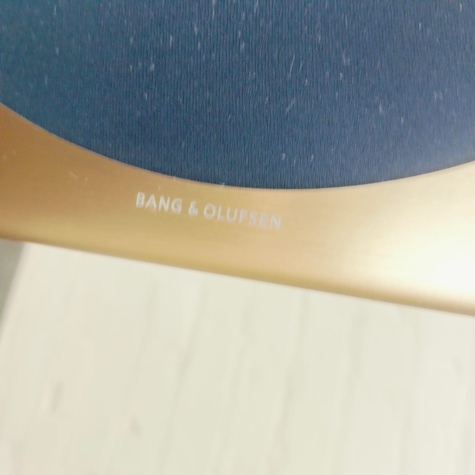 BANG & OLUFSEN BEOLAB 17 BRASS TONE WITH STANDS B&O SPEAKERS