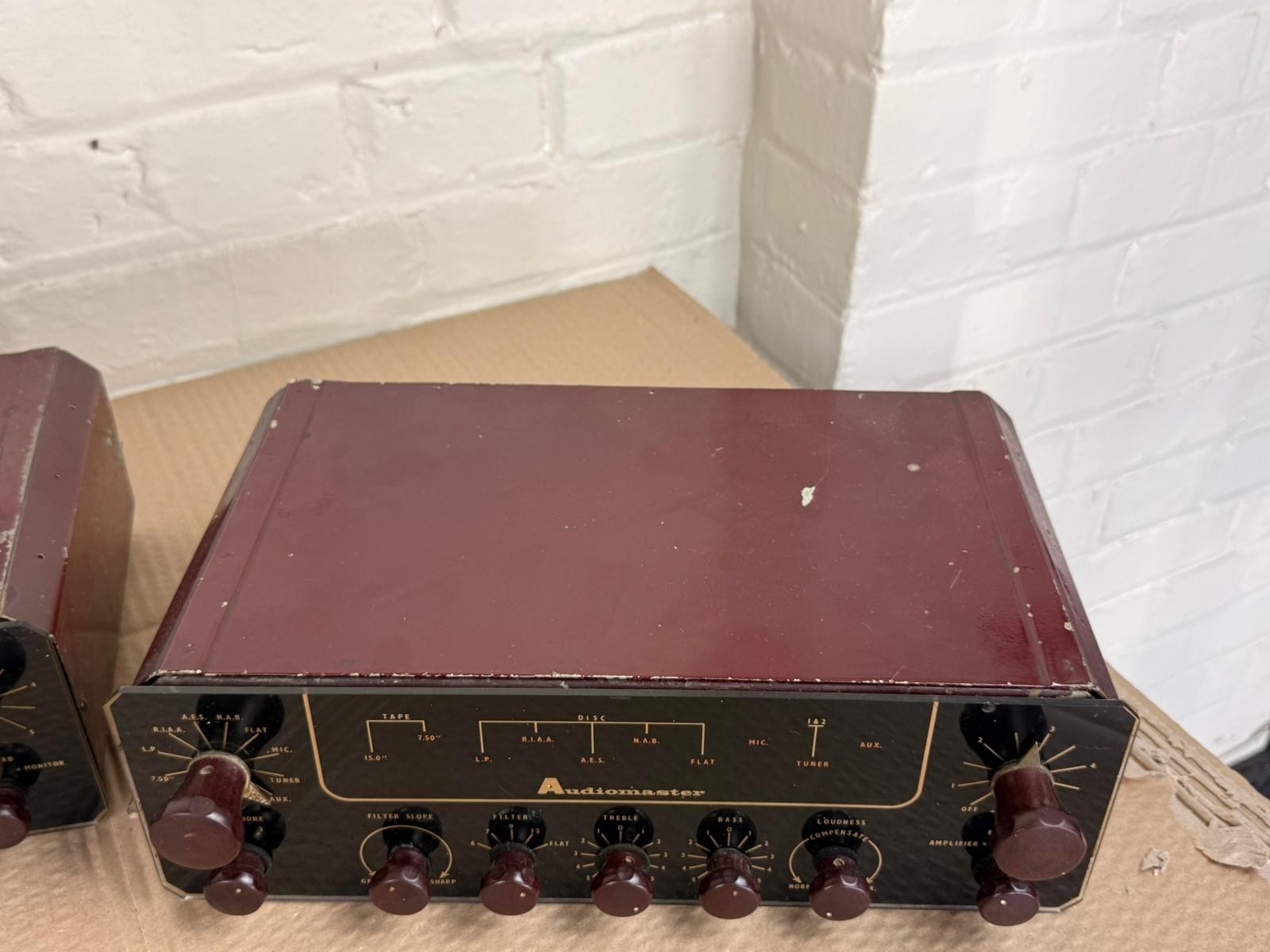 AUDIOMASTER TYPE 11A VALVE POWER AMPLIFIER PRE QUAD MONO BLOCKS