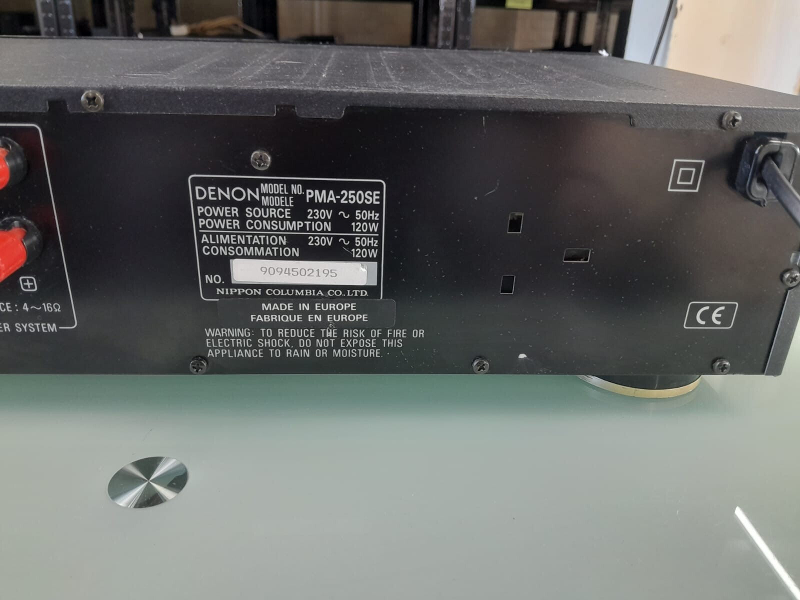 DENON PMA 250SE PRECISION AUDIO COMPONENT  / INTEGRATED AMPLIFIER