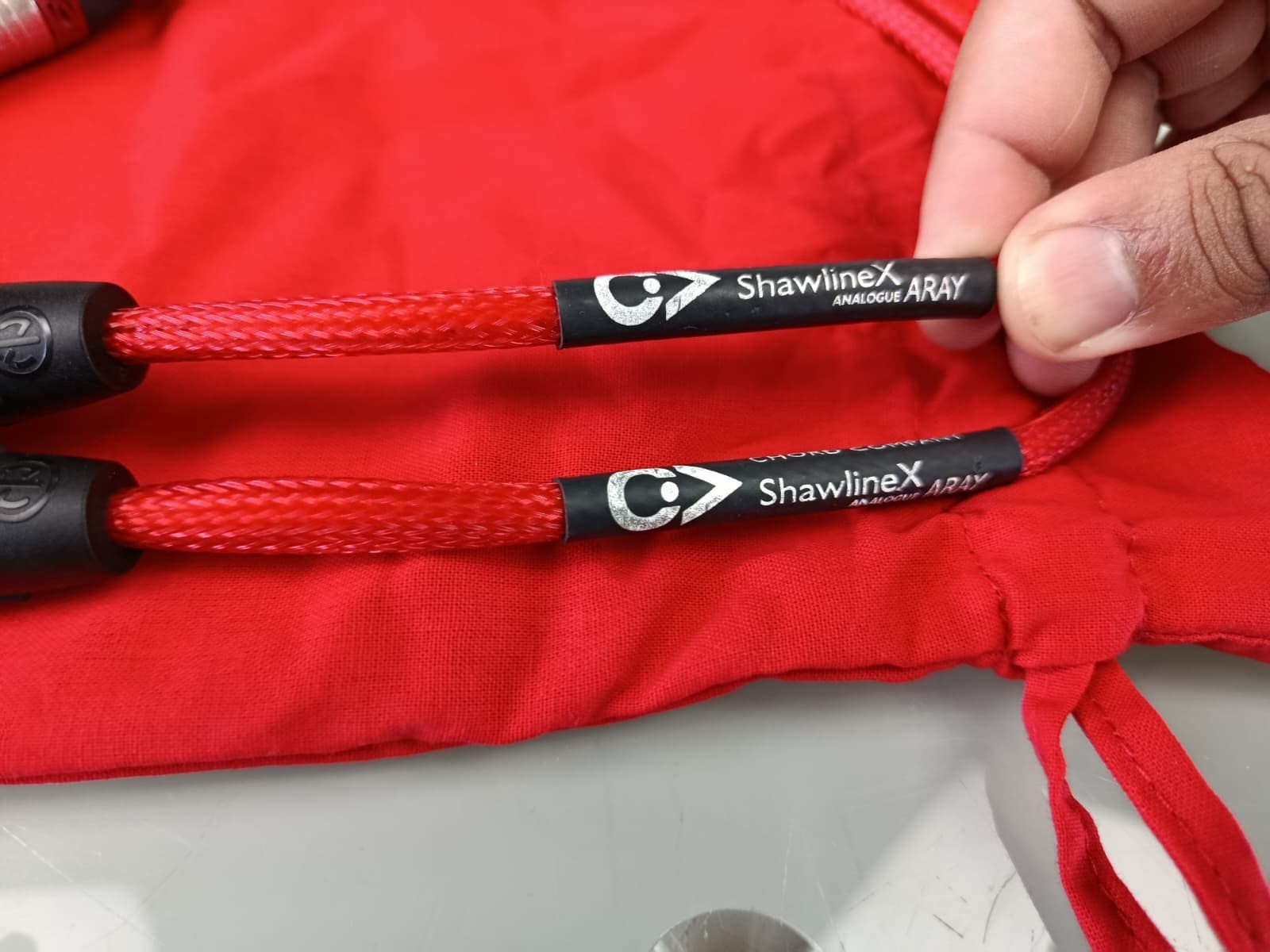 CHORD COMPANY SHAWLINE X ARAY HIGH PERFORMANCE ANALOGUE XLR AUDIO INTERCONNECT