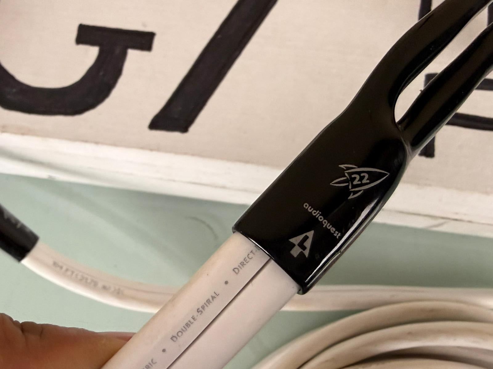 AUDIOQUEST ROCKET 22 SPEAKER CABLE #002