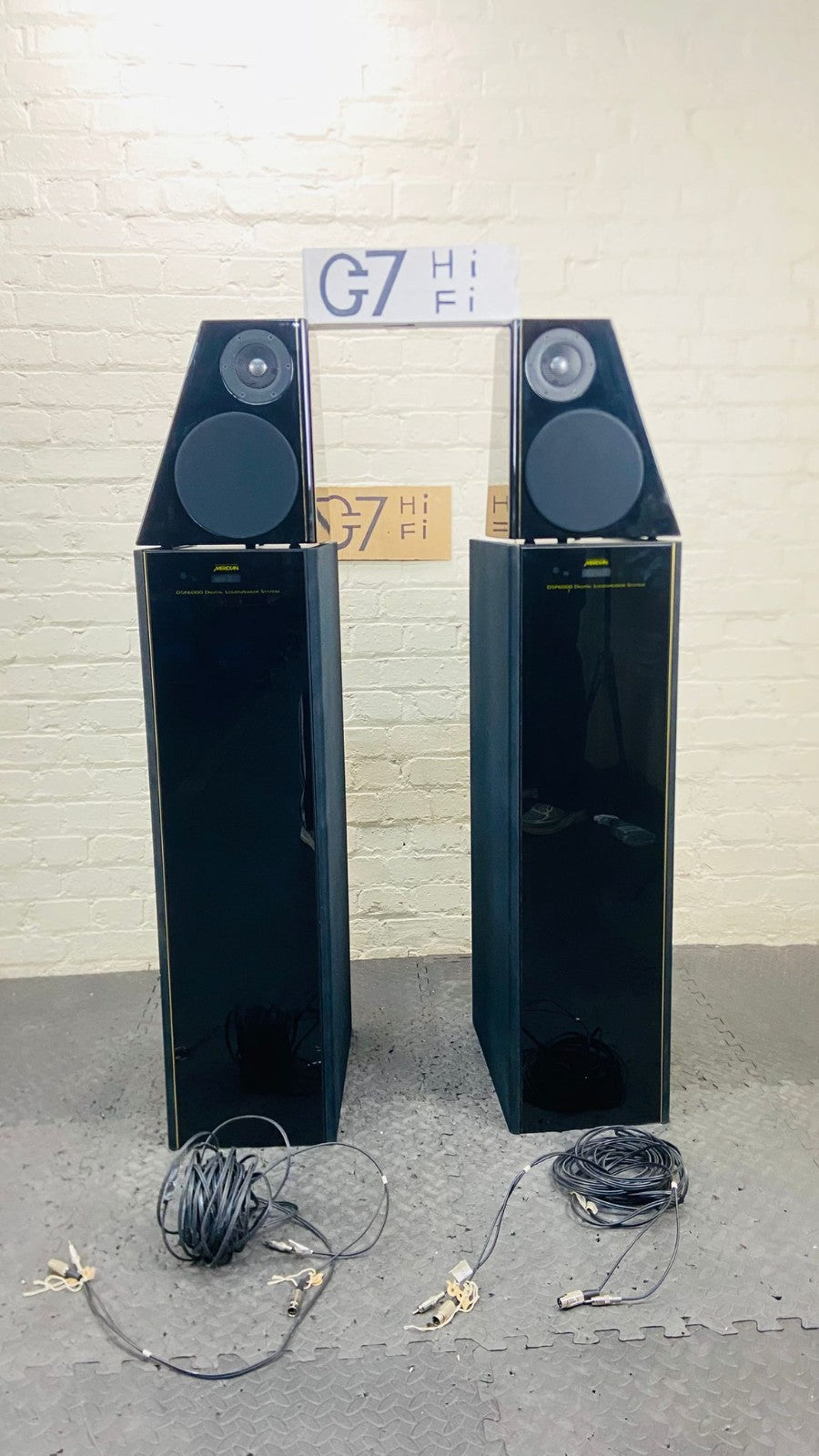 MERIDIAN DSP 6000 DIGITAL ACTIVE SPEAKERS BOOTHROYD STUART