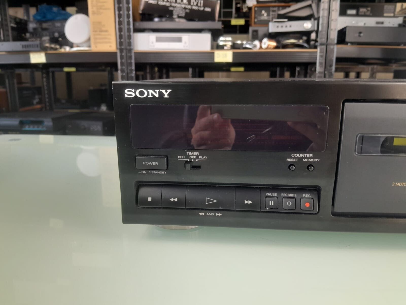 SERVICED SONY TC K611S STEREO CASSETTE DECK