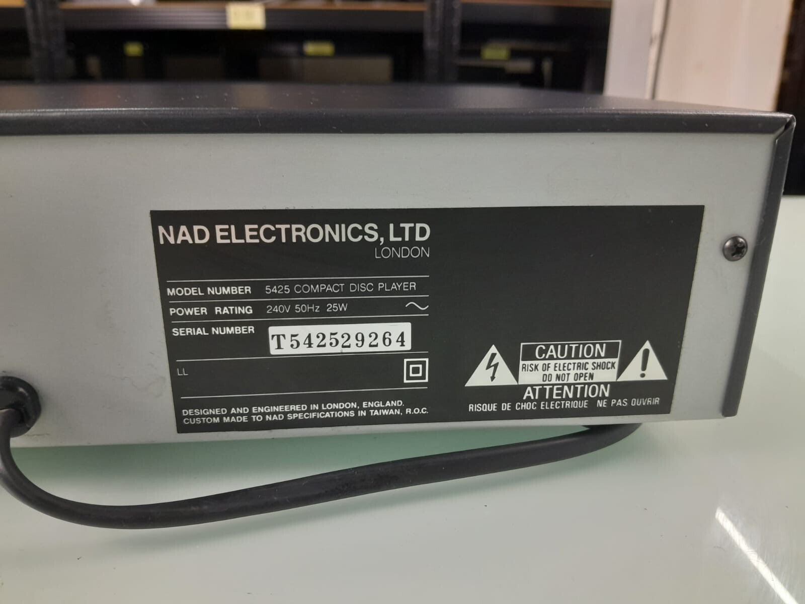 NAD 5425 CD PLAYER