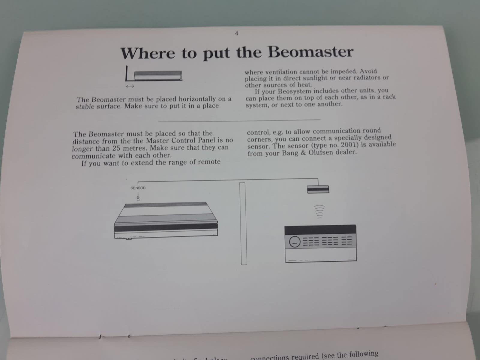 BANG & OLUFSEN B&O BEOMASTER 5500 OWNER'S MANUAL