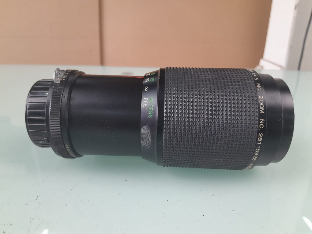 VIVITAR 80-200MM F/4.5 MC ZOOM LENS