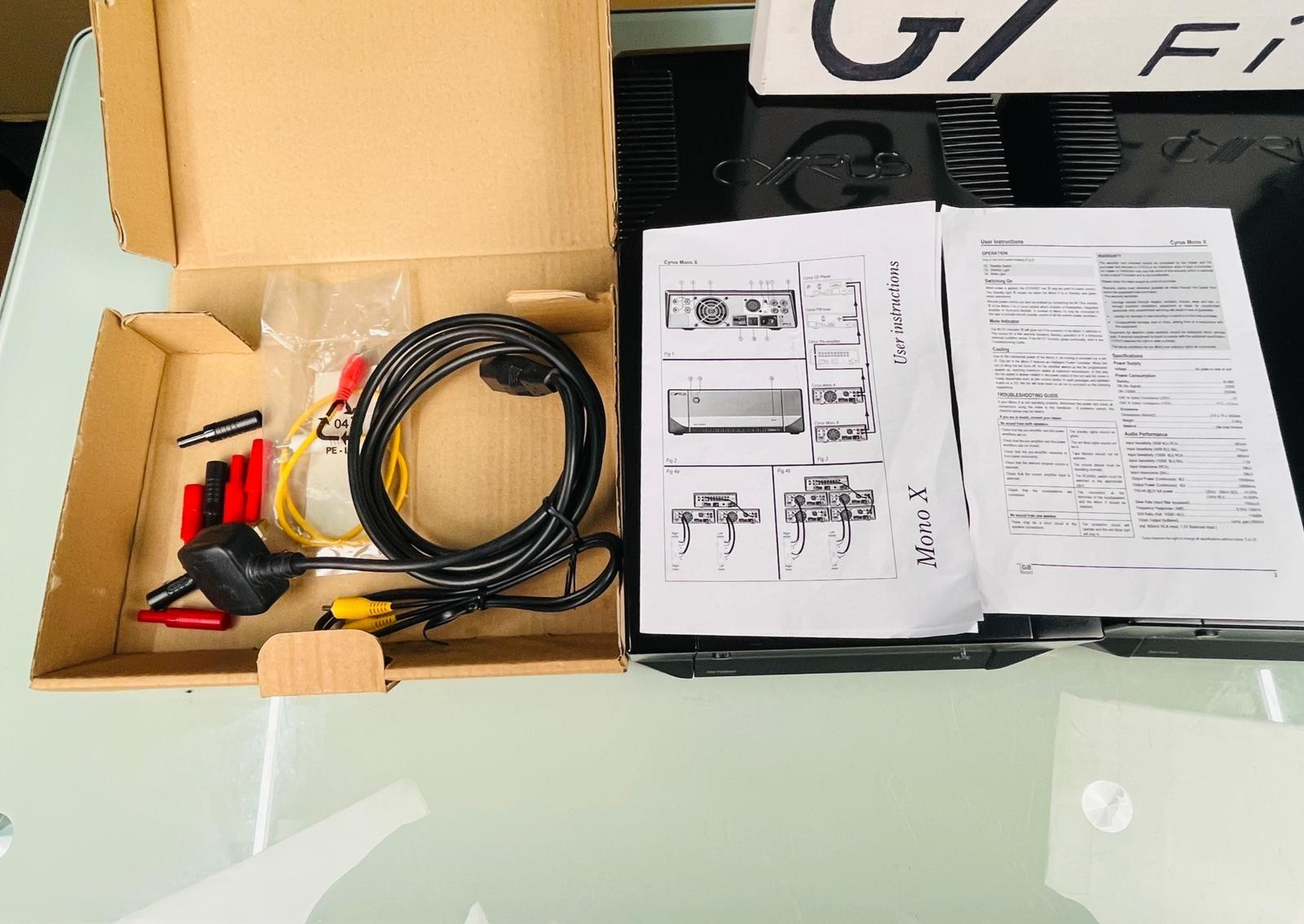 CYRUS MONO X POWER AMPLIFIERS