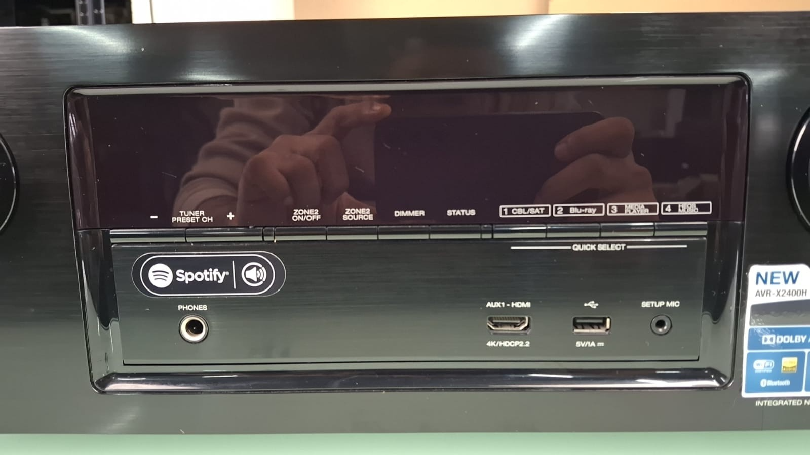 DENON AVR X2400H INTEGRATED NETWORK AV RECEIVER