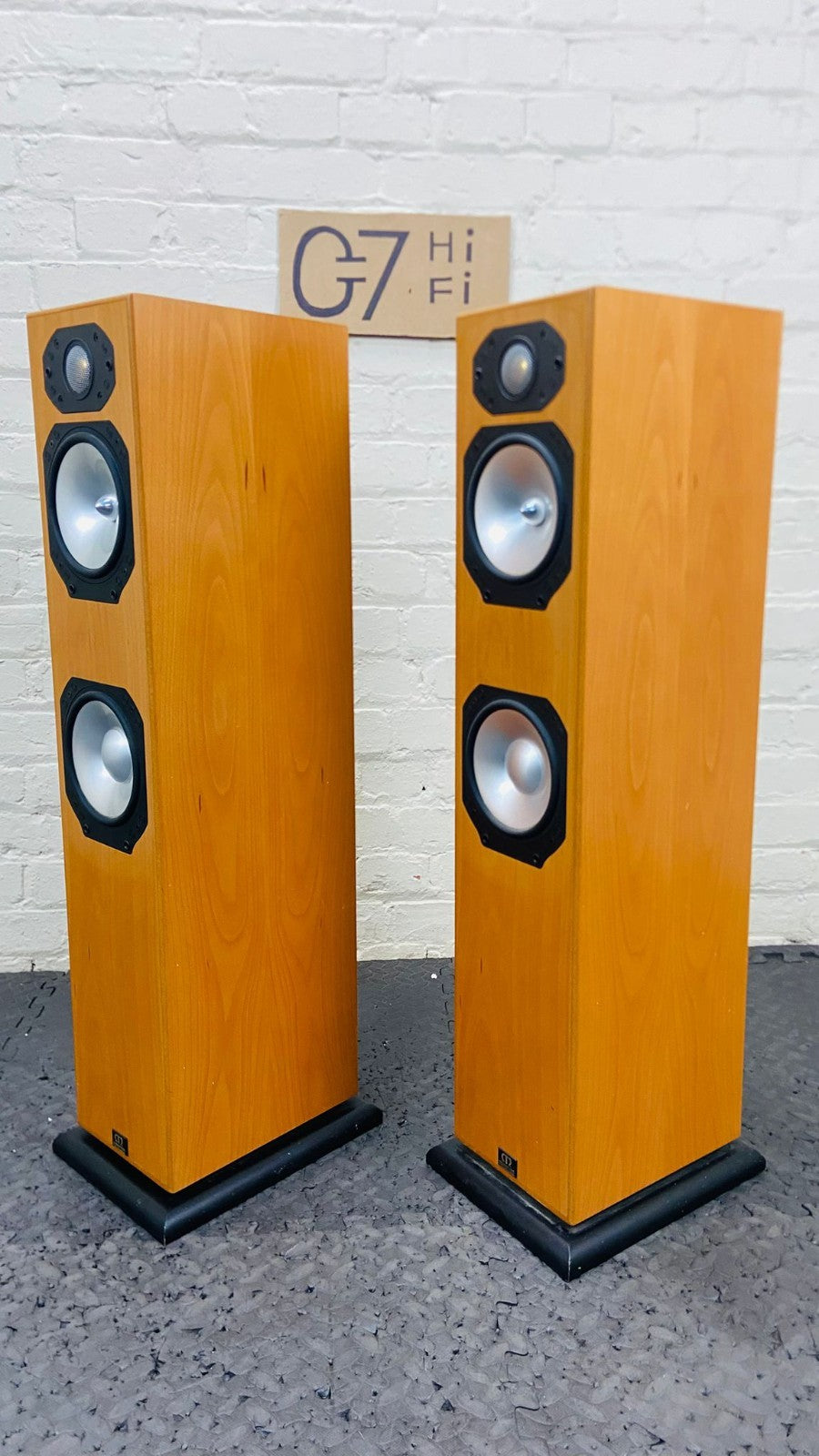 MONITOR AUDIO SILVER S6 FLOOR STANDING SPEAKERS