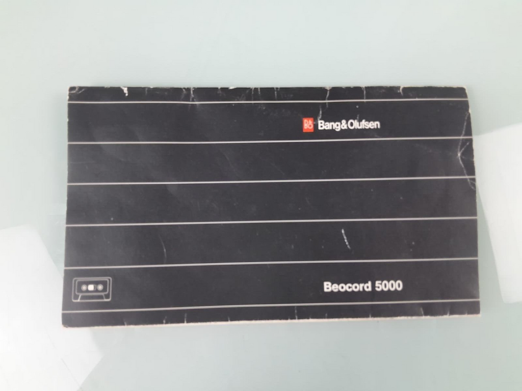 BANG & OLUFSEN B&O BEOCORD 5000 MANUAL