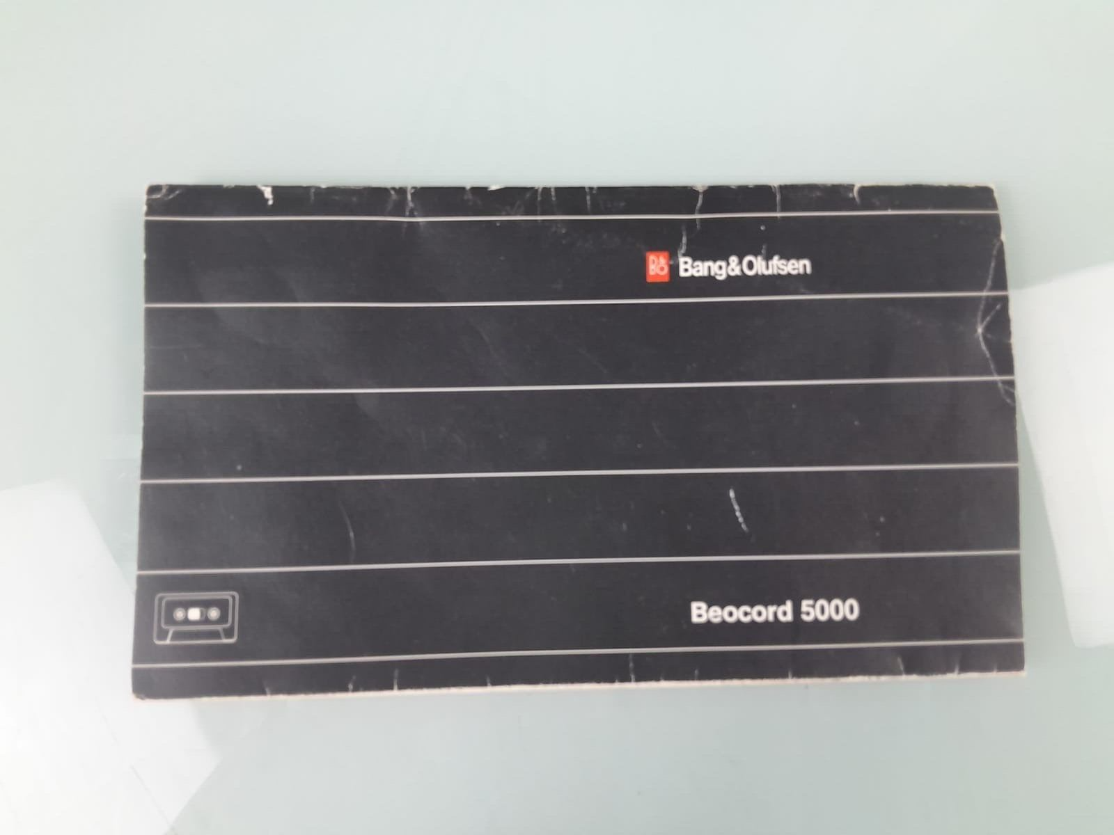 BANG & OLUFSEN B&O BEOCORD 5000 MANUAL