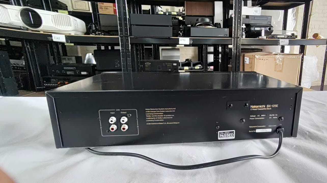 NAKAMICHI BX 125E 2 HEAD CASSETTE DECK