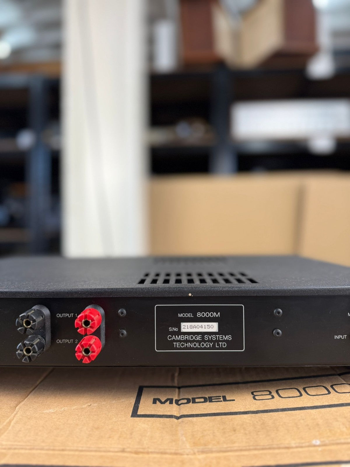 AUDIOLAB 8000M POWER AMPLIFIER