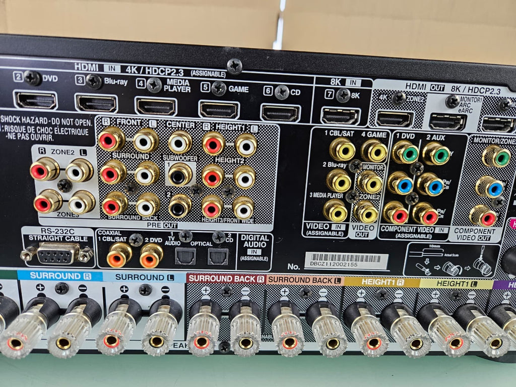 DENON AVC X6700H INTEGRATED NETWORK AV 11.2ch 8K Flagship