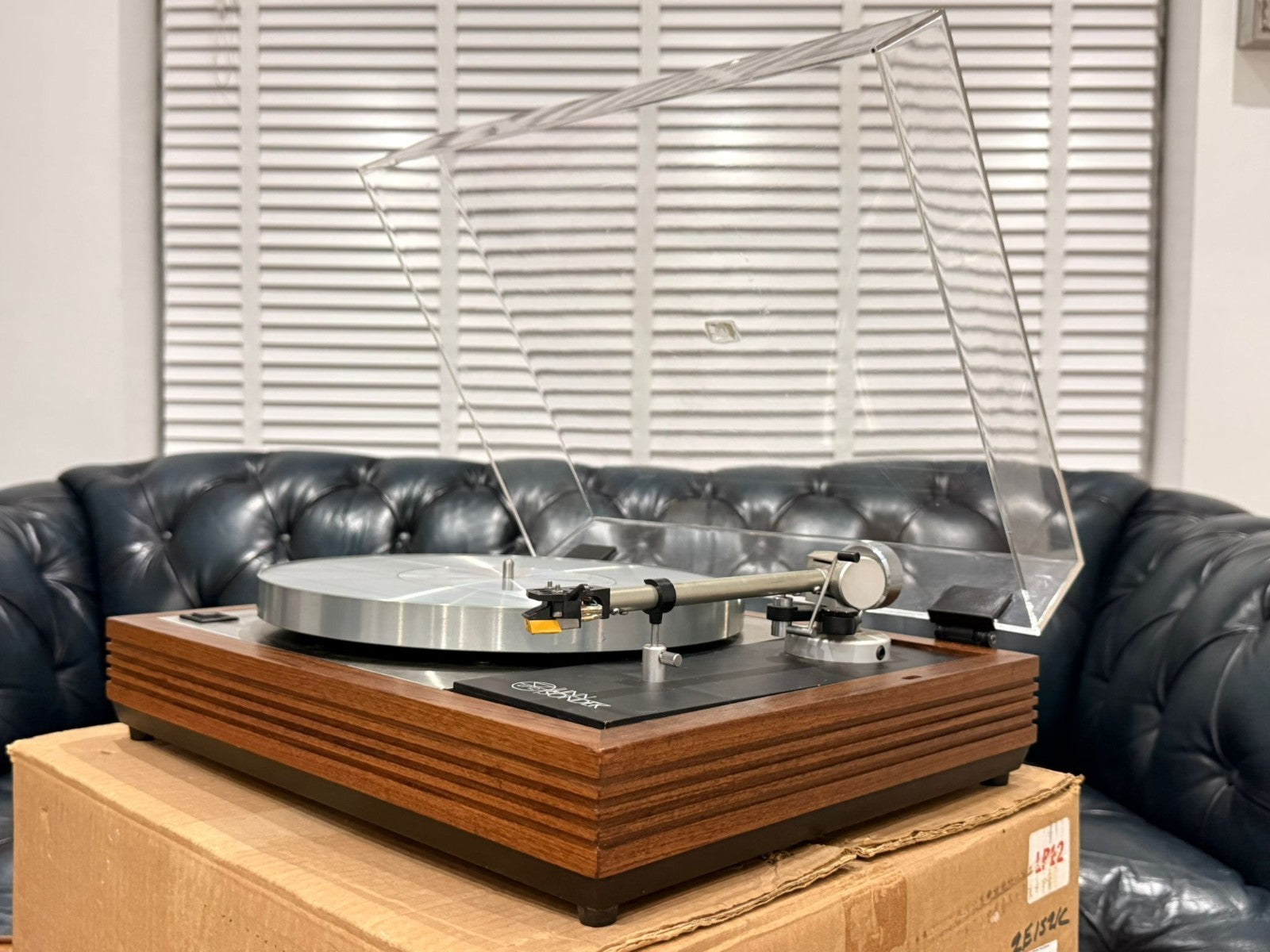 SERVICED MODIFIED LINN SONDEK LP12 TURNTABLE ITTOK LVII TONEARM ORIGINAL BOX