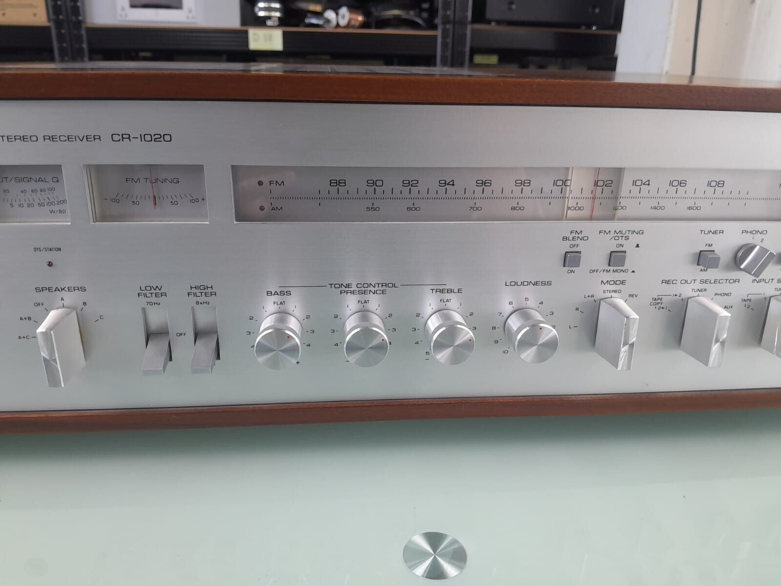YAMAHA CR 1020 NATURAL SOUND STEREO RECEIVER