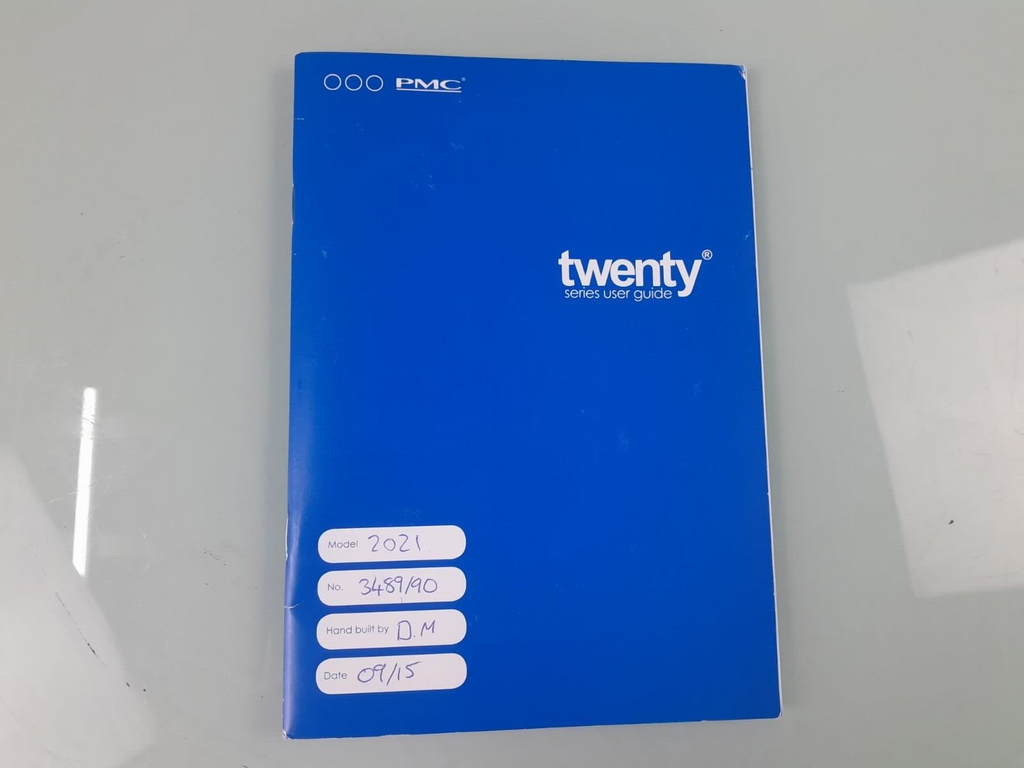 PMC TWENTY SERIES USER GUIDE