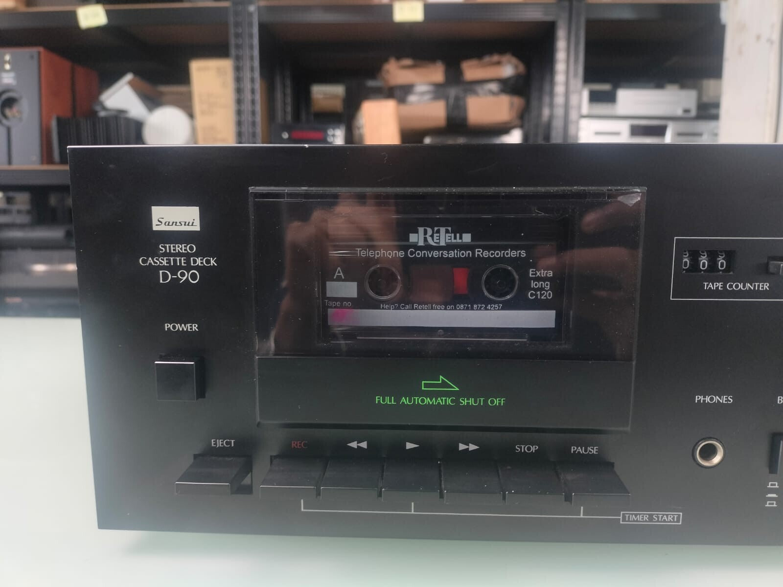 SANSUI D-90 STEREO CASSETTE DECK