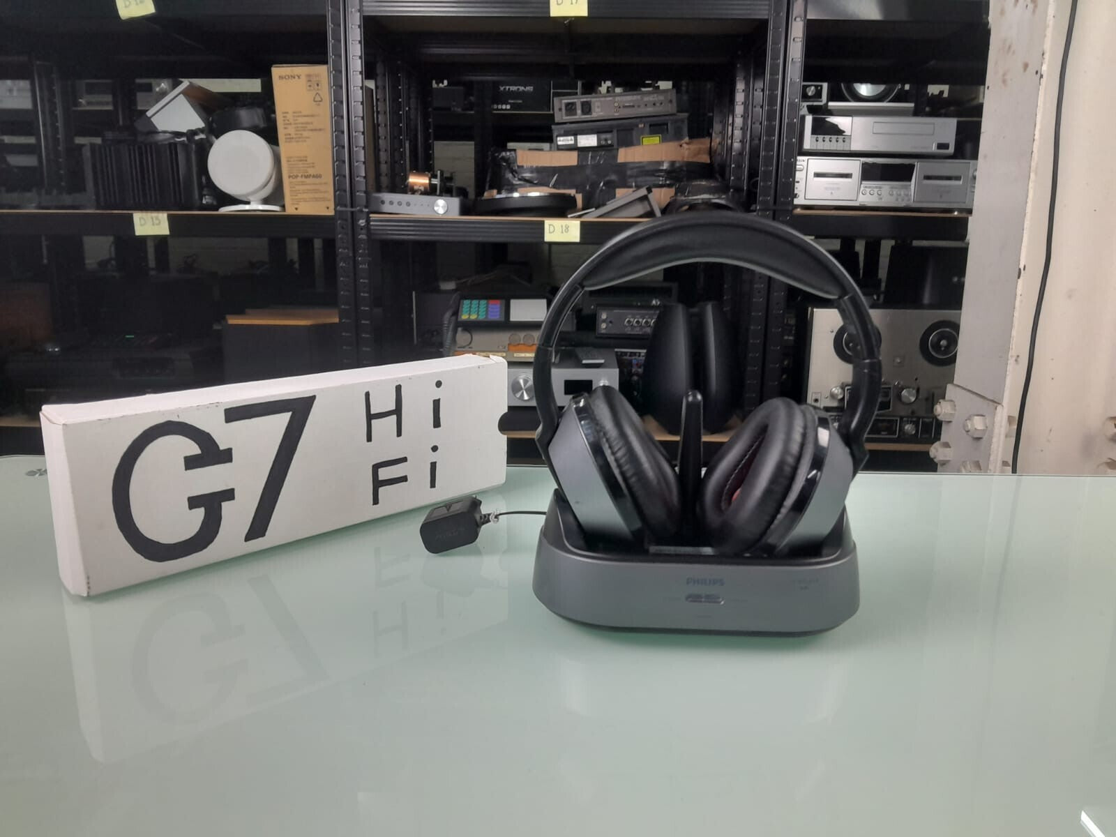 PHILIPS SHC 8535 WIRELESS HEADPHONES