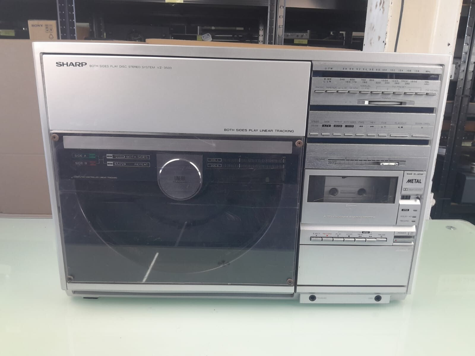SHARP VZ 3500E STEREO SYSTEM