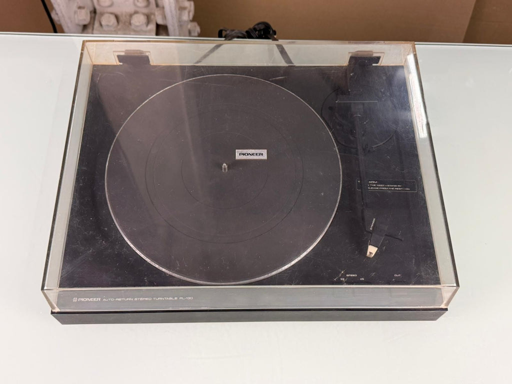 PIONEER PL 130 AUTO RETURN STEREO TURNTABLE