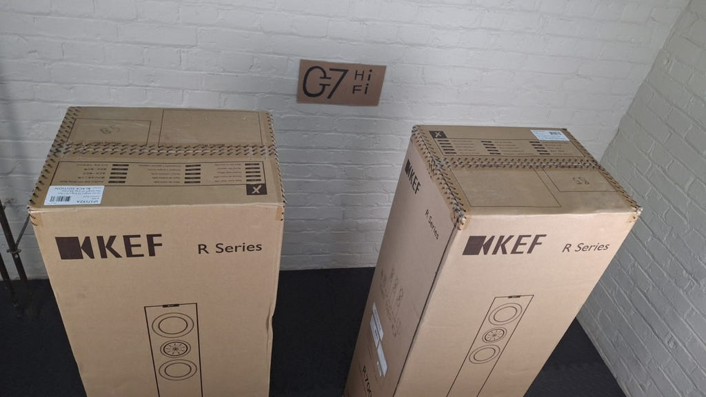 NEW SEALED KEF R700 FLOOR STANDING SPEAKERS #002