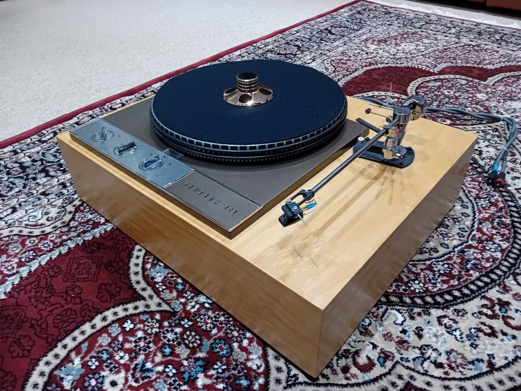 GARRARD 401 GOLDRING AMAZING PLINTH