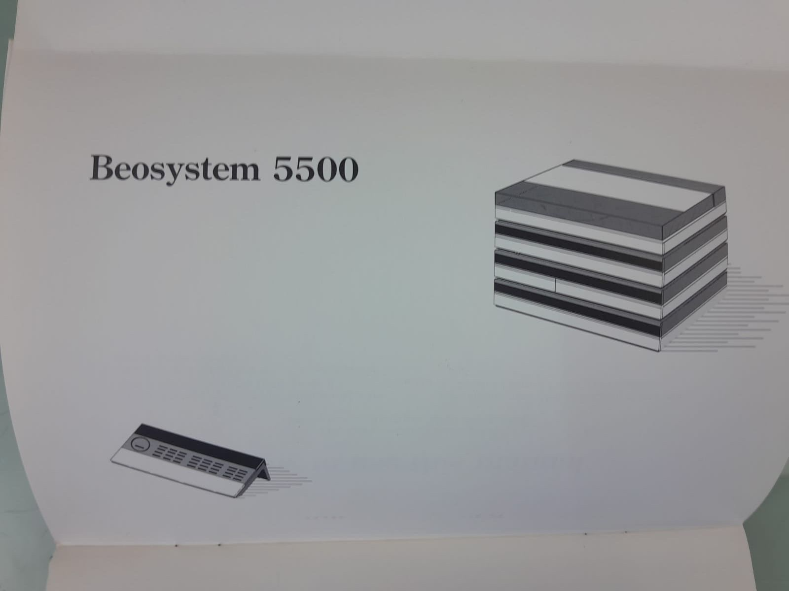 B&O BANG & OLUFSEN BEOGRAM 5500 OWNER'S MANUAL