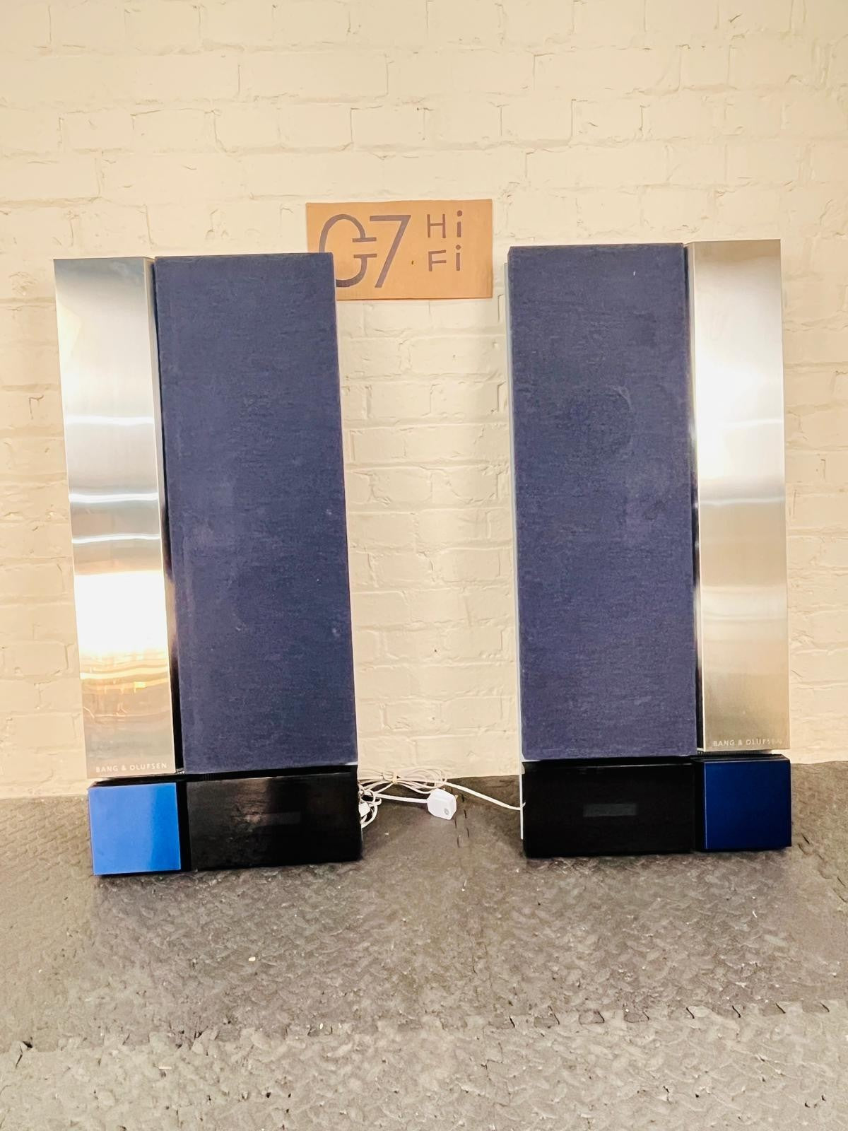 BANG & OLUFSEN B&O BEOLAB 5000 ACTIVE SPEAKERS WITH WALL BRACKETS