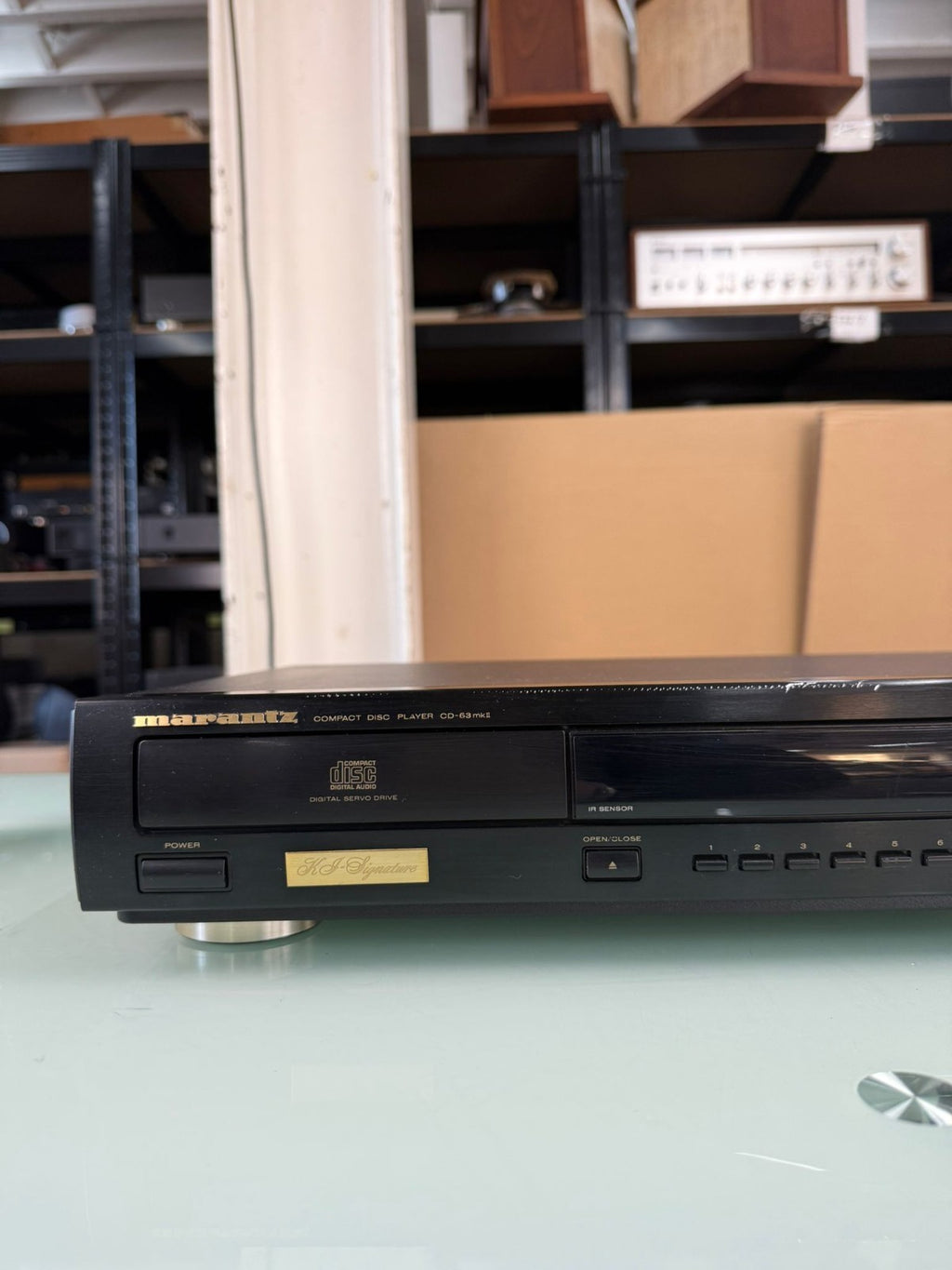 MARANTZ CD 63 MK II K I SIGNATURE  CD PLAYER WITH REMOTE