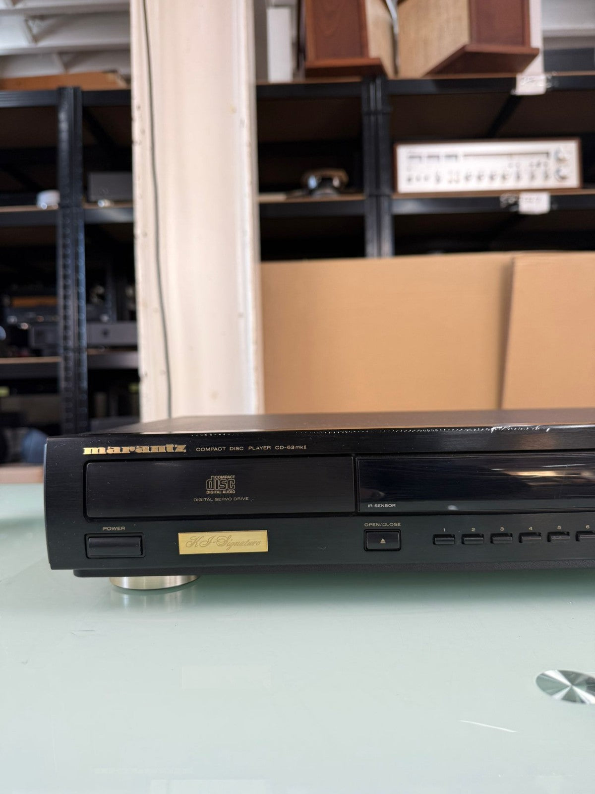 MARANTZ CD 63 MK II K I SIGNATURE  CD PLAYER WITH REMOTE