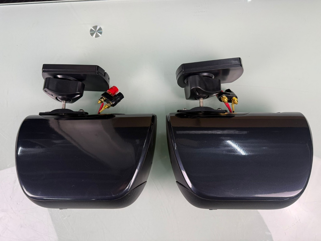 BOWERS & WILKINS B&W M 1 SPEAKERS WITH WALL BRACKETS